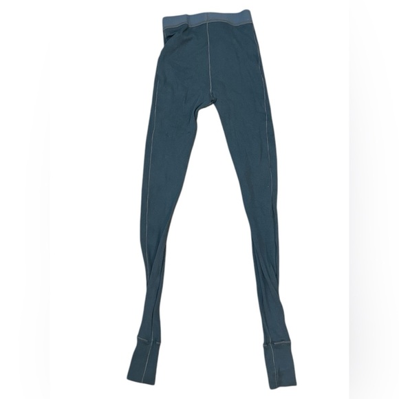 Skims Cotton Rib Ribbed Leggings Size XS  Kyanite Kim Kardashian READ - Picture 5 of 6